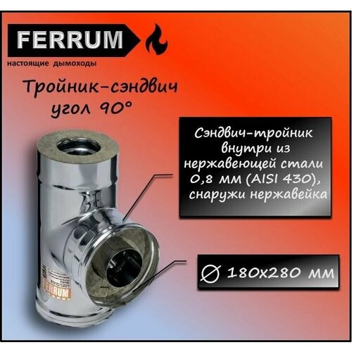 - 90 (430 0,8 + .) 180280 Ferrum 5038