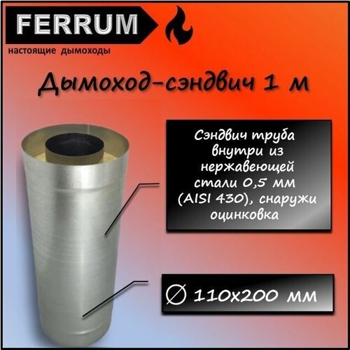 - 1,0 (430 0,5 + ) 110200 Ferrum 1886