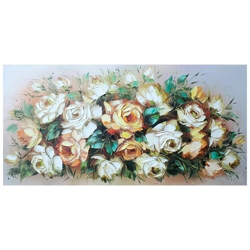     (Roses) 34 60. x 30. 1650