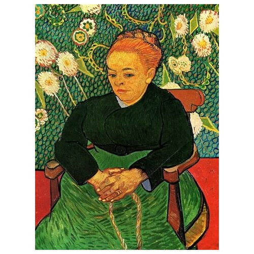        (Madame Roulin Rocking the Cradle)    40. x 53. 1800