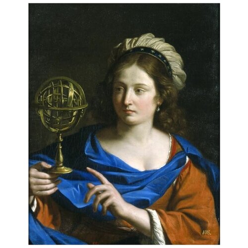      (1650-1655) (Personification of Astrology)  50. x 63. 2360