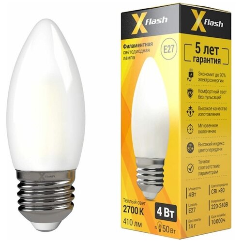 X-Flash   XF-E27-FLM-35-4W-2700K-230V .48519 420
