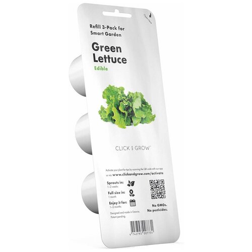      Click and Grow Refill 3-Pack   (Green Lettuce) 1988