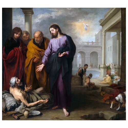       (Christ healing the Paralytic at the Pool of Bethesda)    66. x 60. 2760
