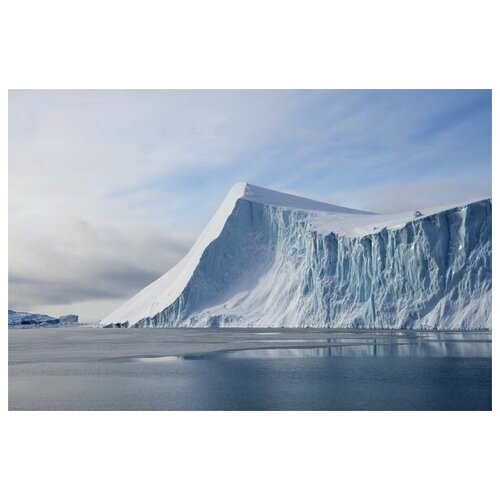       (The glacier in the sea) 75. x 50. 2690