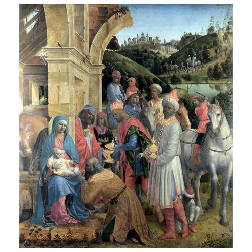      (Adoration of the Kings) 5   50. x 57. 2190