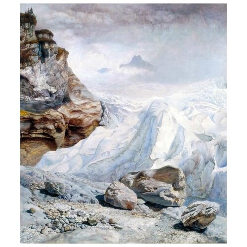     (Glacier of Rosenlaui)   50. x 58. 2200
