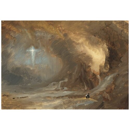      (1847) (Vision of the Cross) ׸   43. x 30. 1290