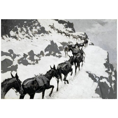     (1901) (The Mule Pack)   44. x 30. 1330