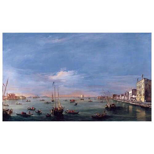        (View of the Giudecca Canal and the Zattere) 2   50. x 30. 1430