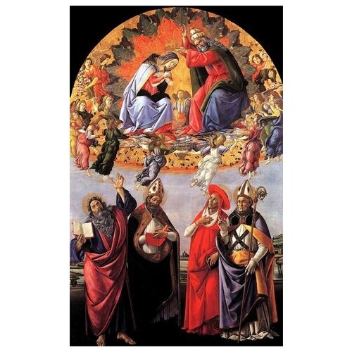      (Coronation of Madonna)   40. x 64. 2060