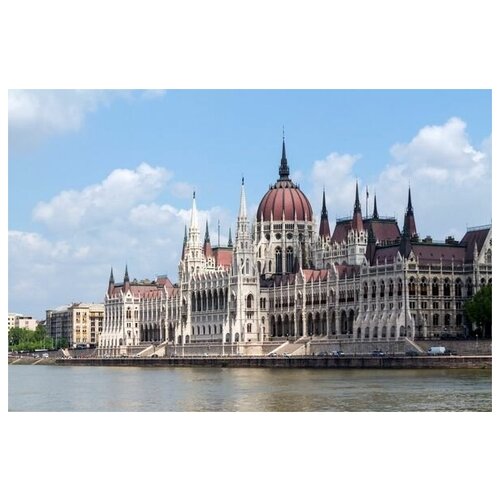    ,   (Budapest, parliament building) 75. x 50. 2690