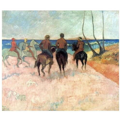       (Riders on the beach)   47. x 40. 1640