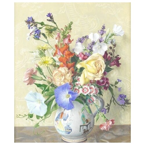       (Flowers in a vase) 38   40. x 48. 1680