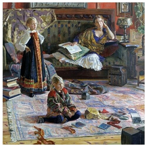      (The family of the artist)   40. x 40. 1460
