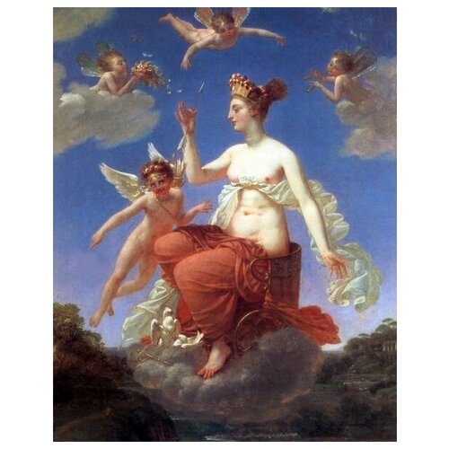      (The Love pique by a bee, complains in Venus)  - 30. x 38. 1200