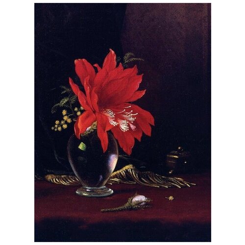        (Red Flower in a Vase)    40. x 54. 1810