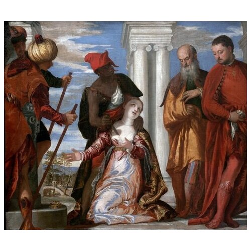     .  (Martyrdom of St. Giustina)   35. x 30. 1120