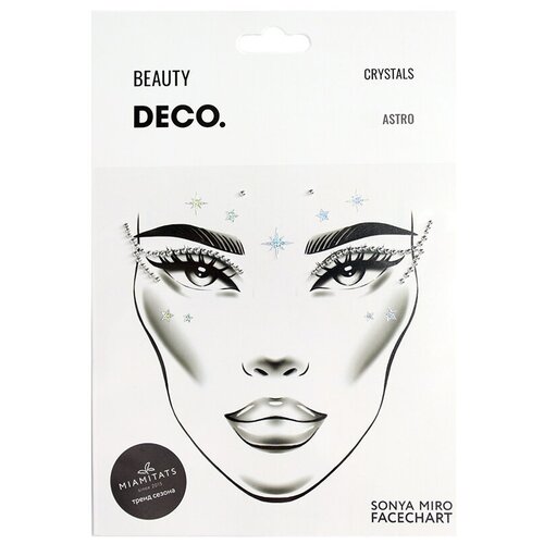      `DECO.` FACE CRYSTALS by Miami tattoos (Sparkle) 765