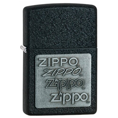  Zippo 363  Black Crackle 5470