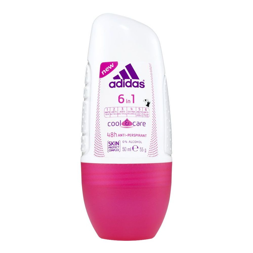  Adidas 6in1 Cool&Care Antiperspirant Roll-On -  6  1   50,  151  Adidas