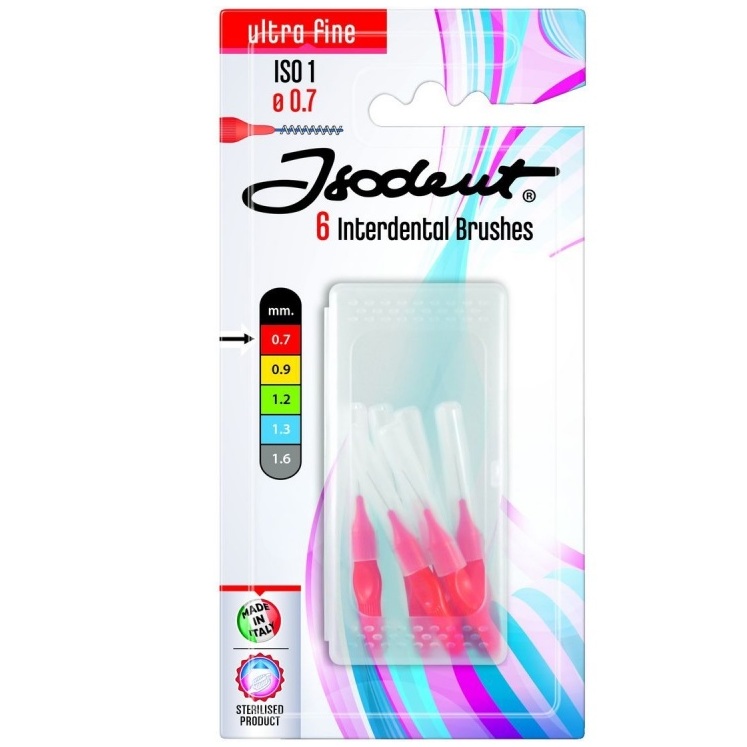       Isodent ultra fine brushes,  626  BlanX