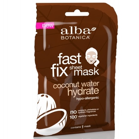  Alba Botanica   Fast Fix Coconut Milk Hydrate Sheet Mask 15,  500  Alba Botanica