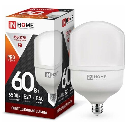   LED-HP-PRO 60 230 6500 E27 5400   IN HOME 4690612031132 (6. .),  3858  IN HOME