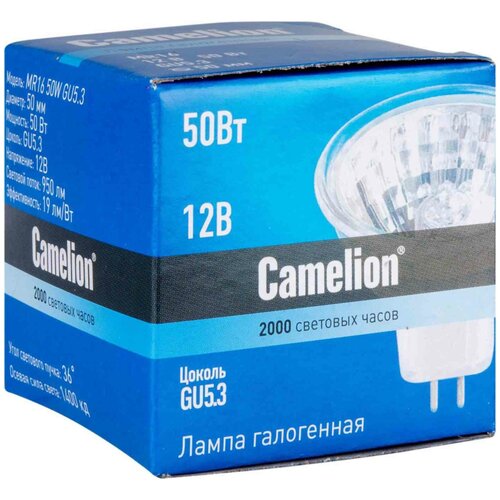   Camelion MR16 12V 50W 36 GU5.3  . . 3060 217