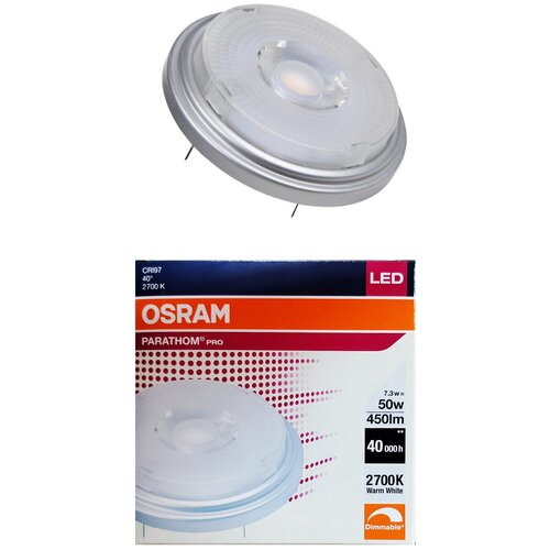 ����� ������������ OSRAM PPRO AR111 50 40 � 7.3 W/2700 K G53 2475�