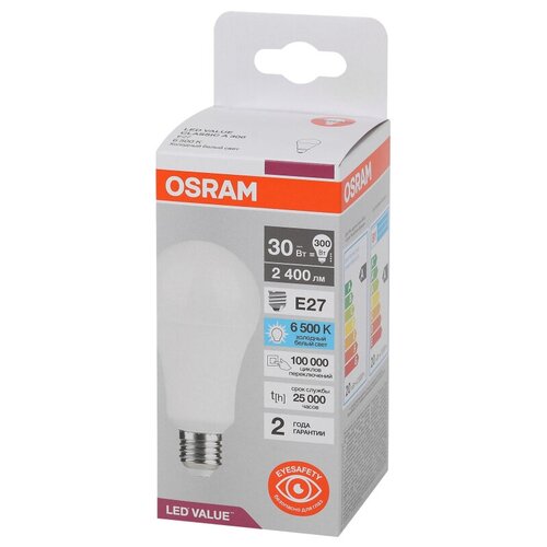   OSRAM LED Value, 2400, 30 ( 300), 6500 534