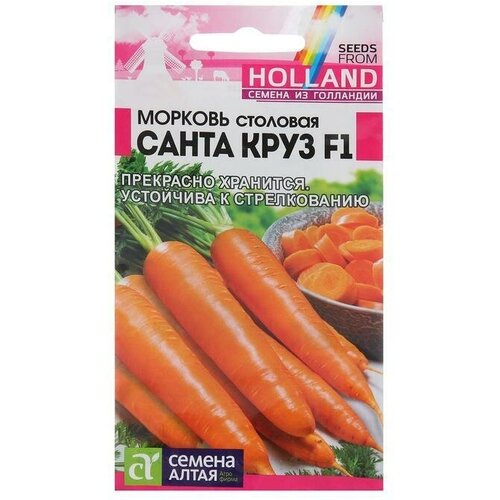 Морковь Санта Круз F1 0,3гр х 1 упаковка /Семена Алтая 210р