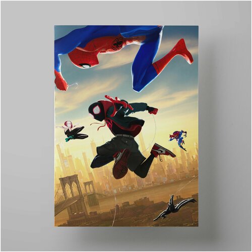 ������ �������-����: ����� ���������, Spider-Man: Into the Spider-Verse 30x40 ��, ������ ����������� � ����������� 590�