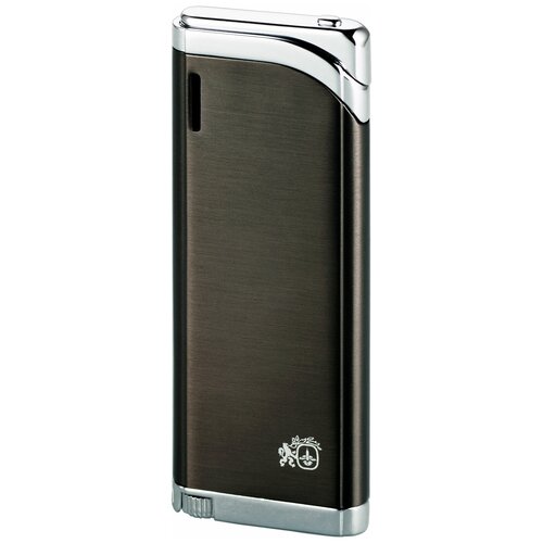   Colibri OF LONDON Debonair 3 Satin Gunmetal & Polished Silver 4440