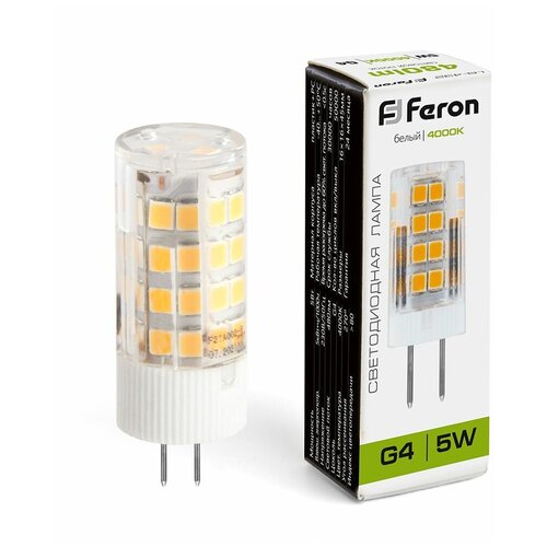  Feron LB-432  , JCD (), 5W 230V G4 4000 1 .,  514  Feron