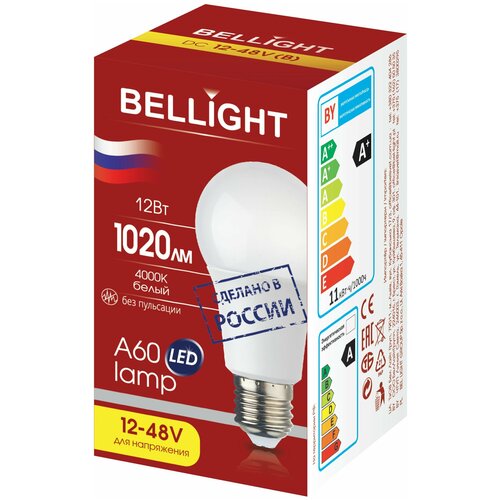     DC, 60 12W 4000K 12-48, 1.,  200  Bellight