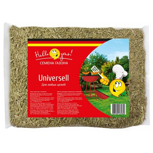 Семена газонной травы UNIVERSELL GRAS Газон Сити 0,3 кг 420р
