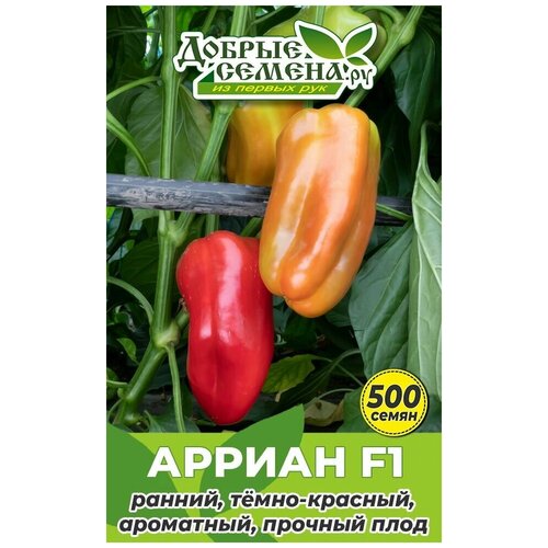Семена перца Арриан F1 - 500 шт - Добрые Семена.ру 1150р