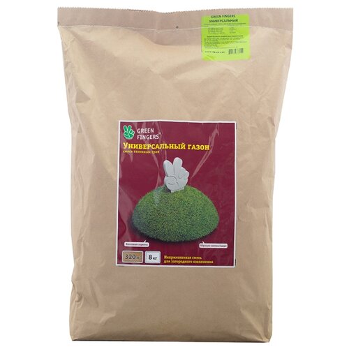 Семена Универсальный газон, 8 кг, GREEN FINGERS 3395р