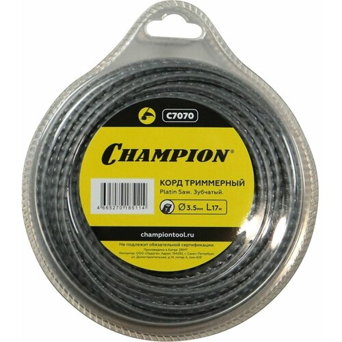 CHAMPION  . Platin Saw 3.517  C7070 890