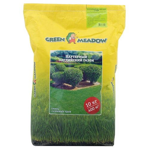 GREEN MEADOW Семена газона Партерный Английский , 10 кг 6580р