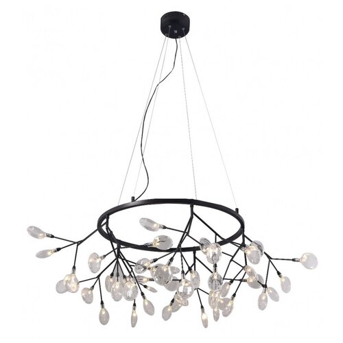    Crystal Lux EVITA SP45 D BLACK/TRANSPARENT,  63400  Crystal Lux