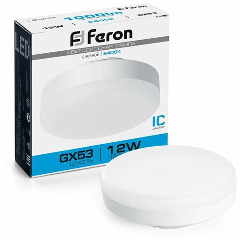����� ������������ Feron LB-453 GX53 12W 6400K 135�