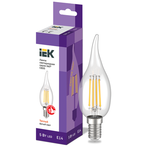 Iek   LLF-CB35-5-230-30-E14-CL  LED 35 .  5 230 3000 E14  360 155