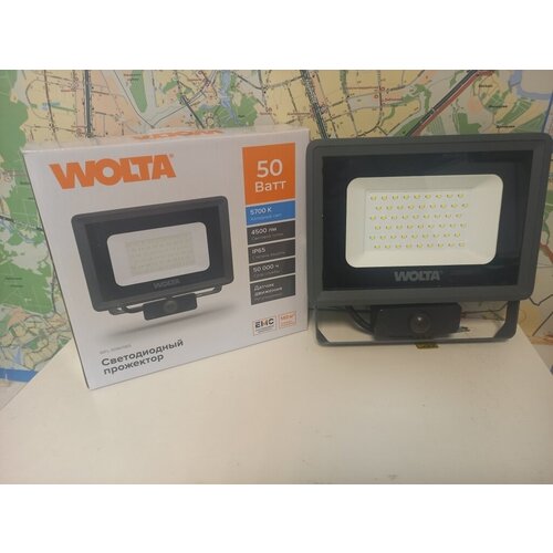 ������������ ��������� WOLTA WFL-50W/06S 50�� 5700K IP65 4500�� � �������� 1700�