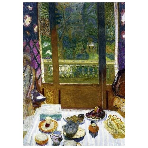     ,    (Dining Room Overlooking the Garden)   50. x 70.,  2540   
