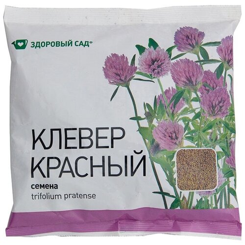 Семена сидерат Здоровый Сад клевер красный 0,5 кг (пакет) 329р