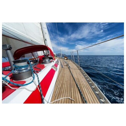 ������ �� ������ ���� � ���� (Yacht in the sea) �1 75��. x 50��. 2690�