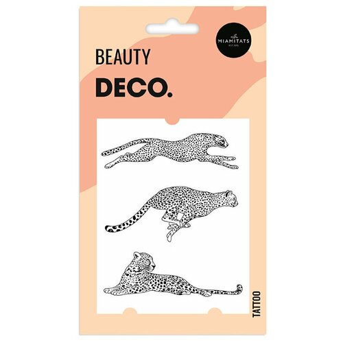    `DECO.` ORIENT by Miami tattoos  (Leopard) 627