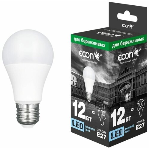   ECON LED A 12 E27 4200K A60 ES 7112020 226